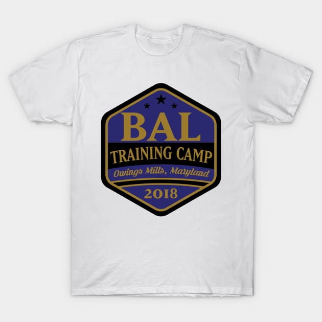 Football TRAINING CAMP Owings Mills, MD!!! T-Shirt by OffesniveLine